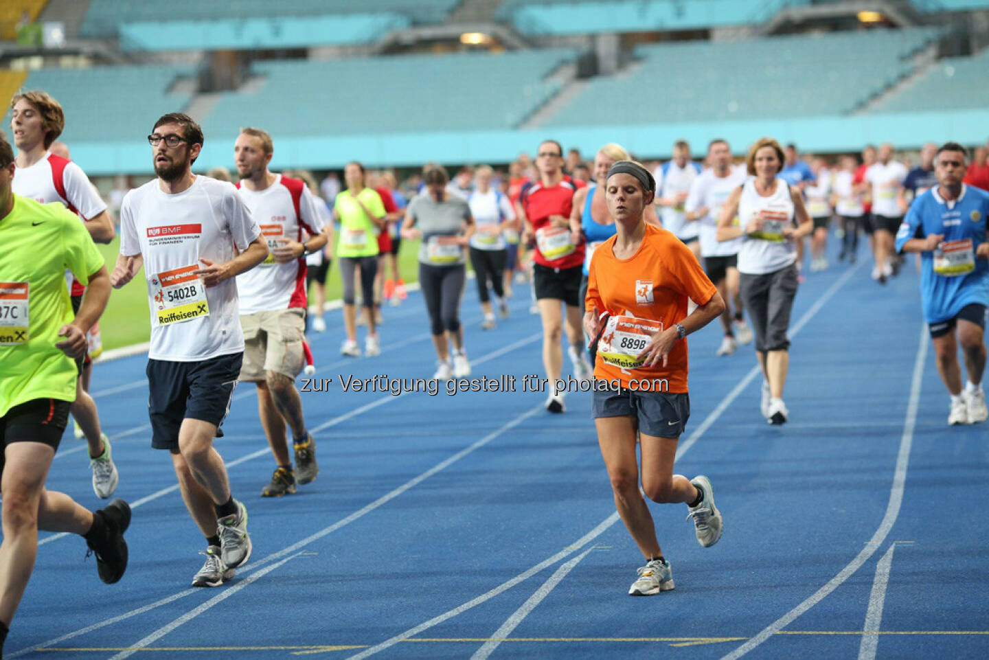 Wien Energie Business Run, im Ernst-Happel-Stadion, Läufer