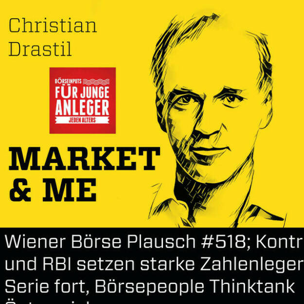 https://open.spotify.com/episode/5mdbYxRFrByfbtGINjr48R
Wiener Börse Plausch #518; Kontron und RBI setzen starke Zahlenleger-Serie fort, Börsepeople Thinktank Österreich - <p>Die Wiener Börse Pläusche sind ein Podcastprojekt für Audio-CD.at von Christian Drastil Comm. Unter dem Motto „Market &amp; Me“ berichtet Christian Drastil über das Tagesgeschehen an der Wiener Börse. In Folge #518 geht es um die Fortsetzung des guten Zahlenleger-Trends durch Kontron und RBI, während Lenzing enttäuscht. Zahlen gibt es auch von Aluflexpack, dazu News von Bawag, Und: Research zu Palfinger, Telekom Austria, Verbund, AT&amp;S, Andritz, ams Osram . Nächste Woche stelle ich den &#34;Börsepeople Thinktank Österreich&#34; vor.<br/><br/>- &#34;40x DAX und bis zu 40x Österreich&#34;, die tägliche Podcastshow im deutschen Börsenradio ab 2024. Welche Österreicher dabei sind: <a href=https://www.photaq.com/page/index/4123 target=_blank>https://www.photaq.com/page/index/4123</a> - Info-Podcast dazu hören: <a href=https://www.audio-cd.at/page/podcast/4868/ target=_blank>https://www.audio-cd.at/page/podcast/4868/</a> <br/><br/>- Playlist 30x30 Finanzwissen pur für Österreich auf Spotify: <a href=https://open.spotify.com/playlist/3MfSMoCXAJMdQGwjpjgmLm target=_blank>https://open.spotify.com/playlist/3MfSMoCXAJMdQGwjpjgmLm</a><br/><br/>- Stockpicking Österreich: <a href=https://www.wikifolio.com/de/at/w/wfdrastil1? target=_blank>https://www.wikifolio.com/de/at/w/wfdrastil1?</a><br/><br/>ATX aktuell: <a href=https://www.wienerborse.at/indizes/aktuelle-indexwerte/preise-mitglieder/??ISIN&#61;AT0000999982&amp;ID_NOTATION&#61;92866&amp;cHash&#61;49b7ab71e783b5ef2864ad3c8a5cdbc1 target=_blank>https://www.wienerborse.at/indizes/aktuelle-indexwerte/preise-mitglieder/??ISIN&#61;AT0000999982&amp;ID_NOTATION&#61;92866&amp;cHash&#61;49b7ab71e783b5ef2864ad3c8a5cdbc1</a><br/><br/>Die 2023er-Folgen vom Wiener Börse Plausch (Co-verantwortlich Script: Christine Petzwinkler) sind präsentiert von Wienerberger, CEO Heimo Scheuch hat sich ebenfalls unter die Podcaster gemischt: <a href=https://open.spotify.com/show/5D4Gz8bpAYNAI6tg7H695E target=_blank>https://open.spotify.com/show/5D4Gz8bpAYNAI6tg7H695E</a>  . Co-Presenter im Oktober ist froots, die digitale Vermögensverwaltung aus Österreich, <a href=http://www.froots.io target=_blank>http://www.froots.io.</a><br/><br/>Der Theme-Song wurde seinerzeit spontan von der Rosinger Group supportet: Sound &amp; Lyrics unter <a href=http://www.audio-cd.at/page/podcast/2734 target=_blank>http://www.audio-cd.at/page/podcast/2734</a> . Mehr Wiener Börse Pläusche: <a href=https://www.audio-cd.at/wienerboerseplausch target=_blank>https://www.audio-cd.at/wienerboerseplausch</a>  .<br/><br/>Risikohinweis: Die hier veröffentlichten Gedanken sind weder als Empfehlung noch als ein Angebot oder eine Aufforderung zum An- oder Verkauf von Finanzinstrumenten zu verstehen und sollen auch nicht so verstanden werden. Sie stellen lediglich die persönliche Meinung der Podcastmacher dar. Der Handel mit Finanzprodukten unterliegt einem Risiko. Sie können Ihr eingesetztes Kapital verlieren. Und: Bewertungen bei Apple (oder auch Spotify) machen mir Freude:  <a href=https://podcasts.apple.com/at/podcast/audio-cd-at-indie-podcasts-wiener-boerse-sport-musik-und-mehr/id1484919130 target=_blank>https://podcasts.apple.com/at/podcast/audio-cd-at-indie-podcasts-wiener-boerse-sport-musik-und-mehr/id1484919130</a> .</p> (03.11.2023) 