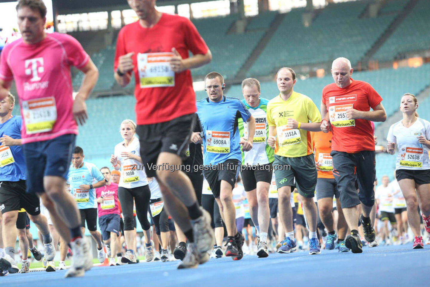 Wien Energie Business Run, im Ernst-Happel-Stadion, Läufer