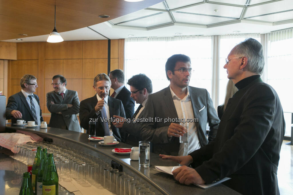 Wolfgang Plasser (CEO Pankl), Gerald Wechselauer (Head of IR Amag), Oliver Pokorny (Head of IR Andritz), © Martina Draper für Börse Express (15.12.2012)