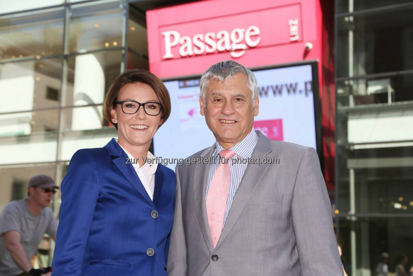 Das Passage Linz ist das größte innerstädtische Einkaufszentrum in Linz. Ab Jahresbeginn 2014 übernimmt dort Monika Sandberger (35) die Centerleitung. Sie folgt in dieser Funktion dem langjährigen Passage-Manager Werner Prödl, der sich auf seine Aufgabe als Obmann des Linzer City Rings konzentriert. (Foto: Michael Strobl)