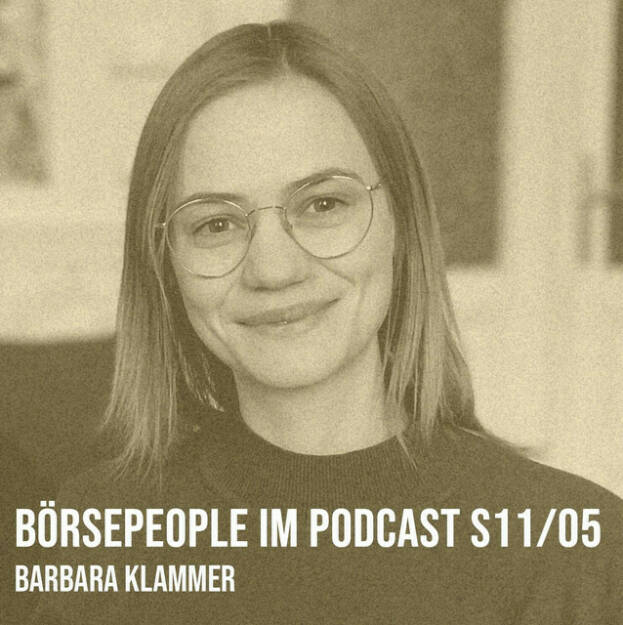 https://open.spotify.com/episode/6tVUuzlUiDi3WvlvB7REmV
Börsepeople im Podcast S11/05: Barbara Klammer - <p>Barbara Klammer ist Portfoliomanagerin bei der Merkur-Tochter Metis Invest in Graz. Sie wurde mir von einer bekannten Fondsmanagerin, die im Podcast auch genannt wird, als &#34;inspirierende junge Kollegin aus Graz&#34; empfohlen und diese Empfehlung passte voll. Auf der Talkreise geht es um Franz Klammer, Jobs bei Skirennen, einen Wettbewerb auf der Uni in Helsinki, Waagner Biro, Signa, SAP und vieles mehr. Bei Metis schaut Barbara u.a. auf die ESG-Komponenten und da tauchen wir tief in die Materie ein. <br/><br/><a href=https://metisinvest.at target=_blank>https://metisinvest.at</a><br/><br/>About: Die Serie Börsepeople findet im Rahmen von <a href=http://www.audio-cd.at target=_blank>http://www.audio-cd.at</a> und dem Podcast &#34;Audio-CD.at Indie Podcasts&#34; statt. Es handelt sich dabei um typische Personality- und Werdegang-Gespräche. Die Season 11 umfasst unter dem Motto „24 Börsepeople“ 24 Talks. Presenter der Season 11 ist Societe Generale Zertifikate, <a href=https://www.sg-zertifikate.de target=_blank>https://www.sg-zertifikate.de</a> .Welcher der meistgehörte Börsepeople Podcast ist, sieht man unter <a href=http://www.audio-cd.at/people target=_blank>http://www.audio-cd.at/people.</a> Der Zwischenstand des laufenden Rankings ist tagesaktuell um 12 Uhr aktualisiert.<br/><br/>Bewertungen bei Apple (oder auch Spotify) machen mir Freude: <a href=https://podcasts.apple.com/at/podcast/audio-cd-at-indie-podcasts-wiener-boerse-sport-musik-und-mehr/id1484919130 target=_blank>https://podcasts.apple.com/at/podcast/audio-cd-at-indie-podcasts-wiener-boerse-sport-musik-und-mehr/id1484919130</a> .</p> (29.01.2024) 