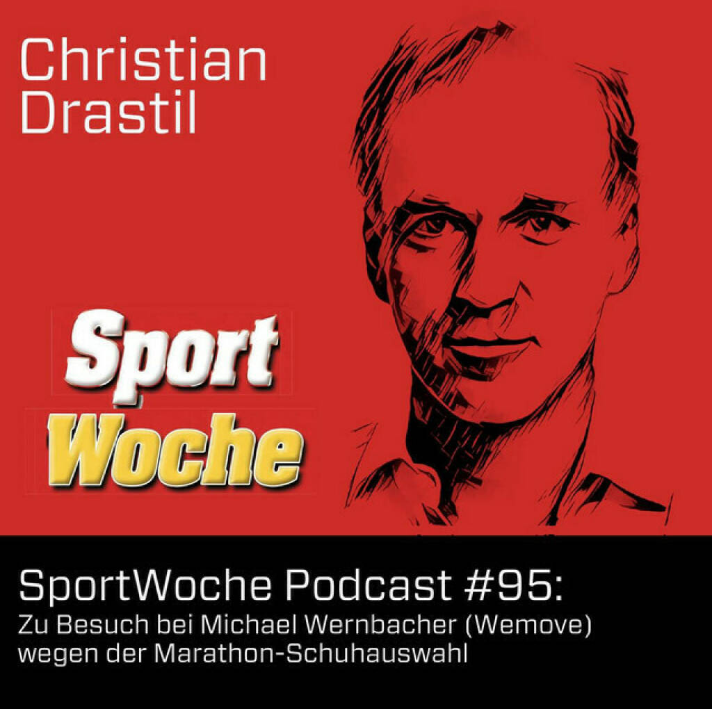 https://open.spotify.com/episode/04tiIQ5t1NTKZMG5hi2HtS
SportWoche Podcast #95: Zu Besuch bei Michael Wernbacher (Wemove) wegen der Marathon-Schuhauswahl - <p>Am 23.1. habe ich in meinem Sport-Tagebuch geoutet, dass ich heuer die 42,195 in Wien laufen werde. Diese Podcast-Folge beginnt mit einer Unterbrechung meines Wiener Börse Podcasts vom 24.1. durch einen Anruf. Der Anrufer war Michael Wernbacher vom Wemove Running Store, der das Tagebuch gelesen hatte und mich gleich zu einem Besuch gebeten hat. So bin ich dann bei nächster Gelegenheit bei ihm mit dem Auswärts-Podcast-Setup angetanzt. Wir sprachen über Taktik, Schuhe bzw. wann diese ganz sicher tot sind, über Training und vieles mehr. Auch den Kollegen Andi Vojta haben wir erwähnt. Diese Folge bietet unzählige Antworten für alle, die zehn Wochen vor dem Marathon noch Fragen haben. <br/><br/><a href=http://www.wemove.at target=_blank>http://www.wemove.at</a><br/><br/>Tagebuch Sport <a href=http://www.christian-drastil.com/sport target=_blank>http://www.christian-drastil.com/sport</a> <br/><br/>vgl. Tagebuch Börse <a href=http://www.christian-drastil.com/boerse target=_blank>http://www.christian-drastil.com/boerse</a><br/><br/>Die SportWoche Podcasts sind presented by Instahelp: Psychologische Beratung online, ohne Wartezeit, vertraulich &amp; anonym. Nimm dir Zeit für dich unter <a href=https://instahelp.me/de/ target=_blank>https://instahelp.me/de/</a> .<br/><br/>About: Die Marke, Patent, Rechte und das Archiv der SportWoche wurden 2017 von Christian Drastil Comm. erworben, Mehr unter <a href=http://www.sportgeschichte.at target=_blank>http://www.sportgeschichte.at</a> . Der neue SportWoche Podcast ist eingebettet in „ Wiener Börse, Sport, Musik (und mehr)“ auf <a href=http://www.christian-drastil.com/podcast target=_blank>http://www.christian-drastil.com/podcast</a> und erscheint, wie es in Name SportWoche auch drinsteckt, wöchentlich. Bewertungen bei Apple machen mir Freude: <a href=https://podcasts.apple.com/at/podcast/audio-cd-at-indie-podcasts-wiener-boerse-sport-musik-und-mehr/id1484919130 target=_blank>https://podcasts.apple.com/at/podcast/audio-cd-at-indie-podcasts-wiener-boerse-sport-musik-und-mehr/id1484919130</a> .<br/><br/>Unter <a href=http://www.sportgeschichte.at/sportwochepodcast target=_blank>http://www.sportgeschichte.at/sportwochepodcast</a> sieht man alle Folgen, auch nach Hörer:innen-Anzahl gerankt.</p> (10.02.2024) 