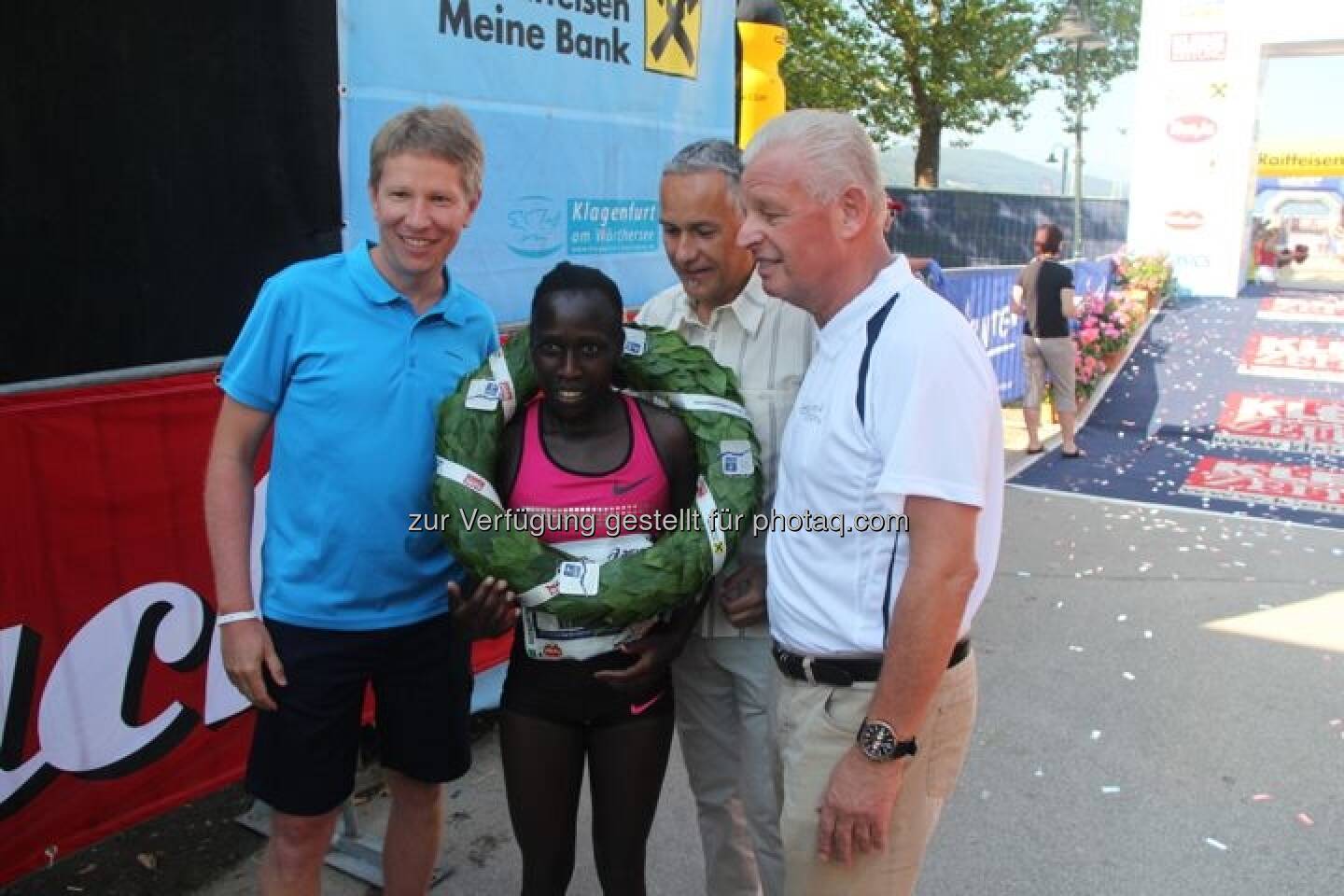Kärnten läuft 2013, Sieger des Halbmarathons bei den Damen Florence Kiplagat (KEN), weitere Bilder unter: http://www.maxfun.at/videos/bilder.php?aid=1352