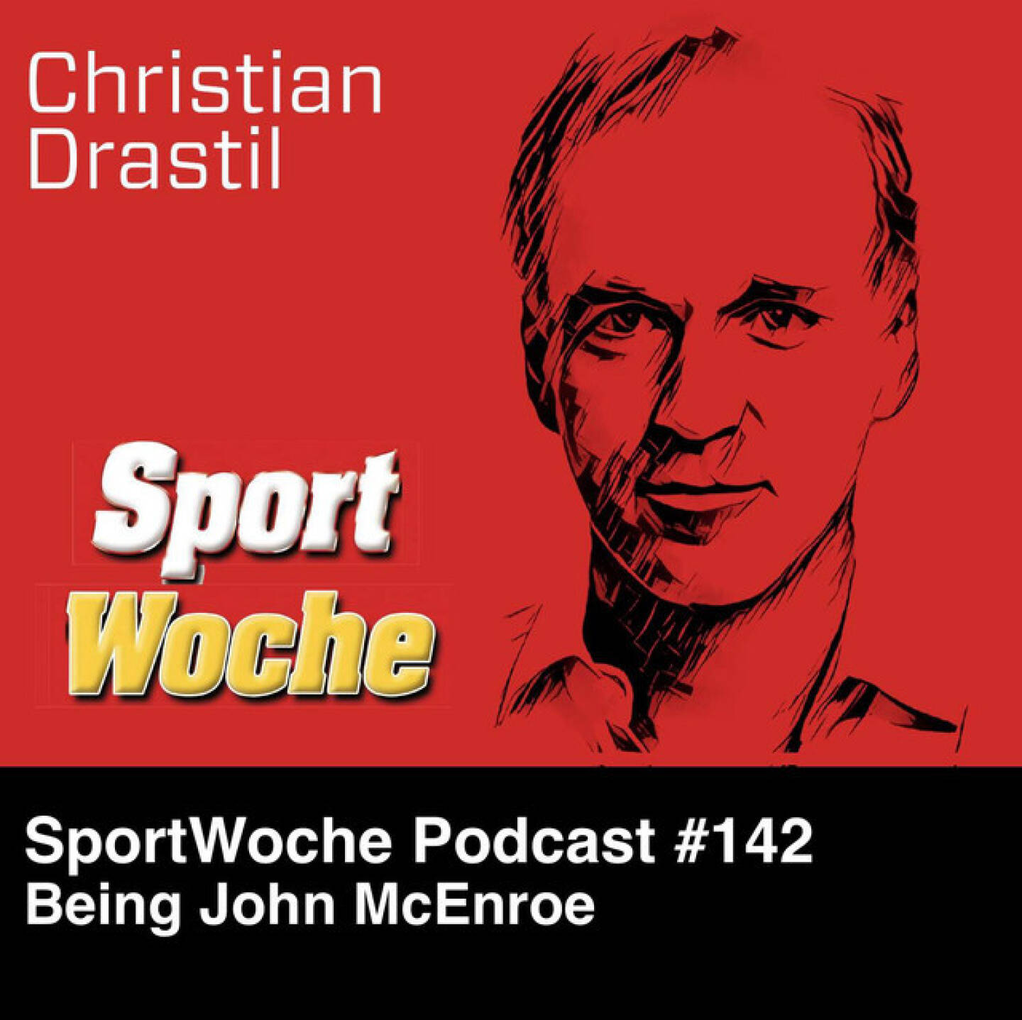 https://open.spotify.com/episode/4wkghyNOe5aMNXXSTx040K
SportWoche Podcast #142: Being John McEnroe - <p>Der 142. SportWoche Podcast ist einem 142seitigen Büchlein gewidmet, das ich seit 2008 jedes Jahr zu Jahresbeginn neu verschlinge. Damit ist es auch für mich der perfekte SportWoche-Auftaktpodcast für 2025. Denn BigMac ist wohl das einzige Vorbild, das ich je hatte. Im Buch von Tim Adams geht es weniger um eine Biografie, sondern eher um die Unmenge an Neuem, das dieser genial wirre Kopf mit der besten Hand ever (sorry, Roger Federer) in die Sportwelt gebracht hat. Im Podcast geht es u.a. um den Aufschlag, Björn Borg, das ganze Universum in einen Schlag gepackt, Tischtennis, David Bowie, Nick Hornby, Holz, Tauben verschwundene Füsse und imaginäre Gebäude. Ach ja: Being John Malkovich war wohl Inspiration für den Titel.<br>
<br>
<a href=https://www.amazon.com/Being-John-McEnroe-Tim-Adams/dp/3827007909 target=_blank>https://www.amazon.com/Being-John-McEnroe-Tim-Adams/dp/3827007909</a><br>
Cover vor McEnroe Postern daheim: <a href=https://photaq.com/page/pic/96562/ target=_blank>https://photaq.com/page/pic/96562/</a><br>
<br>
Die SportWoche Podcasts sind presented by Instahelp: Psychologische Beratung online, ohne Wartezeit, vertraulich & anonym. Nimm dir Zeit für dich unter <a href=https://instahelp.me/de/ target=_blank>https://instahelp.me/de/</a> .<br>
<br>
About: Die Marke, Patent, Rechte und das Archiv der SportWoche wurden 2017 von Christian Drastil Comm. erworben, Mehr unter <a href=http://www.sportgeschichte.at target=_blank>http://www.sportgeschichte.at</a> . Der neue SportWoche Podcast ist eingebettet in „ Wiener Börse, Sport, Musik (und mehr)“ auf <a href=http://www.christian-drastil.com/podcast target=_blank>http://www.christian-drastil.com/podcast</a> und erscheint, wie es in Name SportWoche auch drinsteckt, wöchentlich. Bewertungen bei Spotify oder Apple machen mir Freude: <a href=http://www.audio-cd.at/spotify target=_blank>http://www.audio-cd.at/spotify</a> , <a href=http://www.audio-cd.at/apple target=_blank>http://www.audio-cd.at/apple</a> .<br>
<br>
Unter <a href=http://www.sportgeschichte.at/sportwochepodcast target=_blank>http://www.sportgeschichte.at/sportwochepodcast</a> sieht man alle Folgen, auch nach Hörer:innen-Anzahl gerankt.</p>