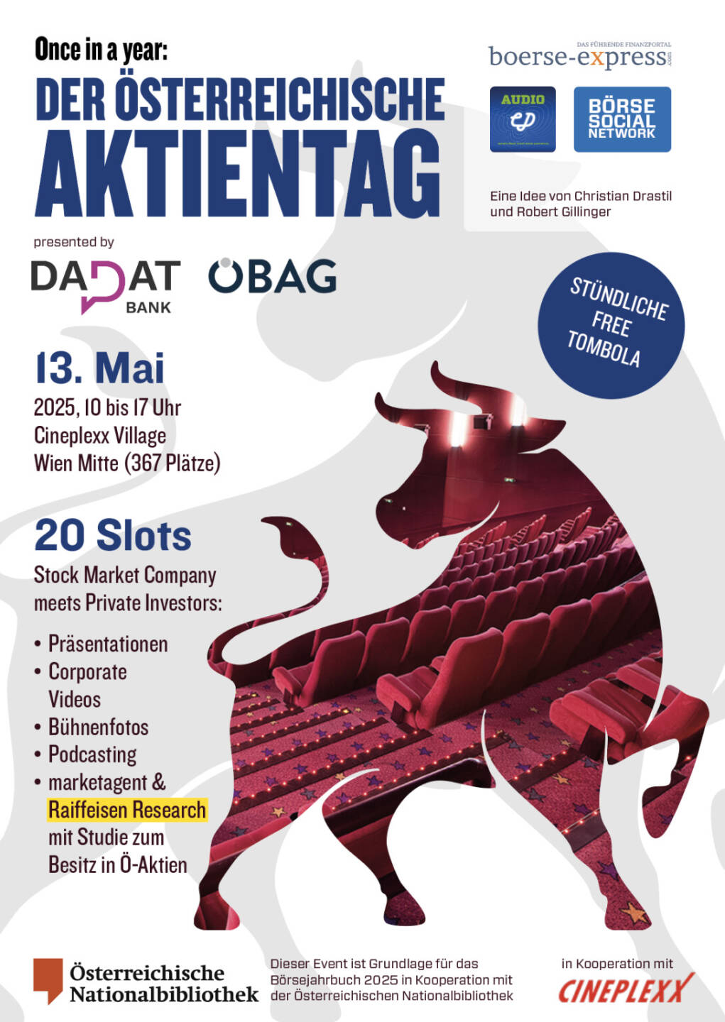 Der Flyer zum Österreichischen Aktientag
