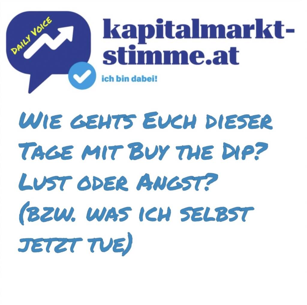 kapitalmarkt-stimme.at daily voice 95/365: Im Nachhinein ist ein Kursverfall, nachdem es wieder gestiegen ist, natürlich eine im Chart sichtbare perfekte Kaufgelegenheit gewesen. Doch live dabei ist einem, weil ja die Kurse oft mit gutem Grund fallen (diesmal der New Age Outlaw Donald Trump mit seinen Wildwest-Moves), doch gerne mal mulmig und man würde lieber verkaufen statt zukaufen. Aktuell sehen wir Nasdaq year to date bei -19 Prozent, Bitcoin bei -11 Prozent, ATX und DAX haben ihre Jahresgewinne in wenigen Tagen wieder verloren. Schwierig. Ich sage, wie ich es angehe, nenne Risikohinweise und erwähne einen Grund, der leider gegen Gewinnmitnahmen spricht und damit Financial Literacy gemässes Handeln schwierig macht.
https://audio-cd.at/page/podcast/7065 (06.04.2025) 