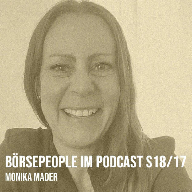https://open.spotify.com/episode/2zg12AwD5kNzC1xQlGP4j2
Börsepeople im Podcast S18/17: Monika Mader - <p>Monika Mader ist nach 30 Jahren in der Finanzwelt nun auf die Pole-Position aus, dies als Coach für uns alle. Wir sprechen über eine frühe Begegnung mit der DTB, über eine Kundenberaterin-Zeit in der Wahnsinn-Neuer-Markt-Ära, über tolle Jahre bei Reuters und dann 17 Jahre bei der Deutsche Vermögensberatung mit Österreich-Facetten. Monika hat immer gerne am und mit dem Menschen im Finanzmarkt gearbeitet - mit Bankkunden, mit Menschen in Banken, Versicherungen und Corporates sowie mit Vertriebspartnern und Führungskräften im Vertrieb. In ihrer Selbstständigkeit will sie uns mit Spass, Lachen und Leichtigkeit auf die Pole Position bringen, Praxis und HandsOn stehen über Theorie und Tools um der Tools wegen. Also irgendwie auch mein Ansatz. <br>
<br>
<a href=https://www.monika-mader.de target=_blank>https://www.monika-mader.de</a> <br>
<br>
About: Die Serie Börsepeople des Podcasters Christian Drastil, der im Q4/24 in Frankfurt als Finfluencer & Finanznetworker #1 Austria ausgezeichnet wurde, findet im Rahmen von <a href=http://www.audio-cd.at target=_blank>http://www.audio-cd.at</a> und dem Podcast Audio-CD.at Indie Podcasts statt.  Es handelt sich dabei um typische Personality- und Werdegang-Gespräche. Die Season 18 umfasst unter dem Motto „25 Börsepeople“ 25 Talks. Presenter der Season 18 ist die EVN <a href=http://www.evn.at target=_blank>http://www.evn.at.</a> Welcher der meistgehörte Börsepeople Podcast ist, sieht man unter <a href=http://www.audio-cd.at/people target=_blank>http://www.audio-cd.at/people.</a> Der Zwischenstand des laufenden Rankings ist tagesaktuell um 12 Uhr aktualisiert.<br>
<br>
Bewertungen bei Apple (oder auch Spotify) machen mir Freude: <a href=http://www.audio-cd.at/spotify target=_blank>http://www.audio-cd.at/spotify</a> , <a href=http://www.audio-cd.at/apple target=_blank>http://www.audio-cd.at/apple</a> .<br>
</p> (25.04.2025) 