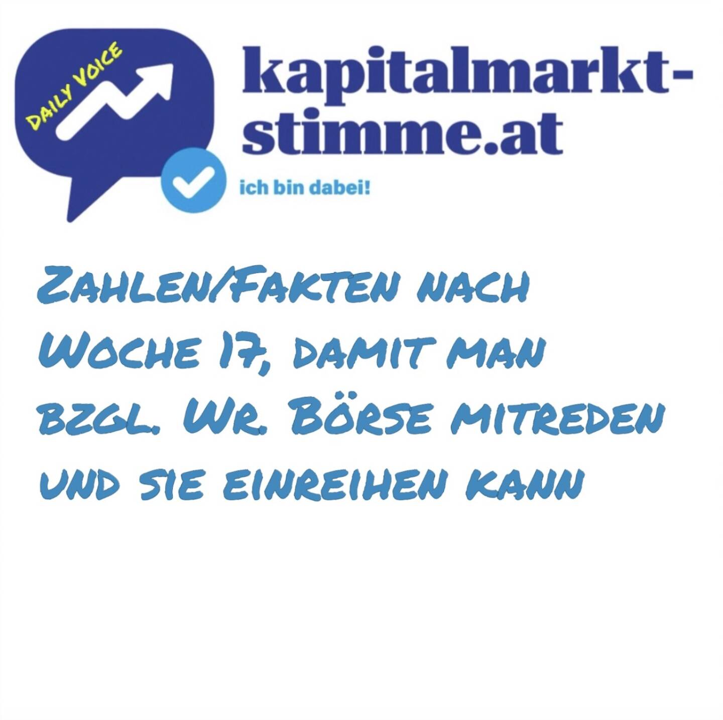 Episode 117/365 der kapitalmarkt-stimme.at daily voice auf audio-cd.at. Heute wieder der Sonntag-Fixpunkt: Das Update mit Zahlen und Fakten, damit man an der Wiener Börse mitreden und sie einreihen kann. Ich mache das bewusst wöchentlich. Wer ist mit jeweiligem Stichtag im ATX vertreten (einmal, dann bei Änderungen)? Wieviel Marktkapitalisierung gibt es gesamt, wer sind die wichtigsten Player? Wer hat 2025, wer im Langfristvergleich die besten Performance? Wer die höchsten Umsätze? Wie vergleicht sich das mit dem DAX? Reinhören. Highlights der Woche: Mehr als 3 Prozent Indexplus, AT&S steigt um 11 Prozent.
https://audio-cd.at/page/podcast/7184