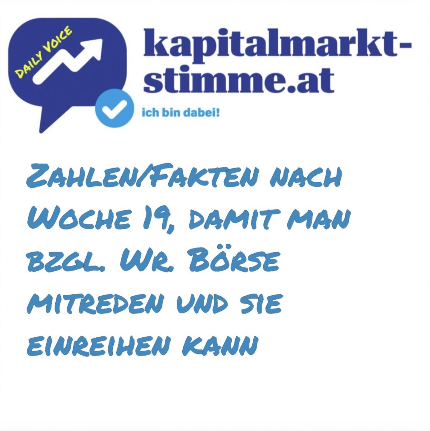 Episode 131/365 der kapitalmarkt-stimme.at daily voice auf audio-cd.at. Heute wieder der Sonntag-Fixpunkt: Das Update mit Zahlen und Fakten, damit man an der Wiener Börse mitreden und sie einreihen kann. Ich mache das bewusst wöchentlich. Wer ist mit jeweiligem Stichtag im ATX vertreten (einmal, dann bei Änderungen)? Wieviel Marktkapitalisierung gibt es gesamt, wer sind die wichtigsten Player? Wer hat 2025, wer im Langfristvergleich die besten Performance? Wer die höchsten Umsätze? Wie vergleicht sich das mit dem DAX? Reinhören. Highlights der Woche: Erste Group mit Polen-Deal in neuer Liga. ATX Total Return auf All-time-High.
https://audio-cd.at/page/podcast/7259