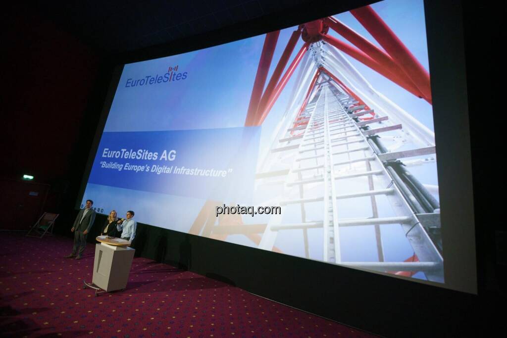 1. Aktientag von Börse Social und Börse Express im Cineplexx Kino, Präsentation EuroTeleSites (14.05.2025) 