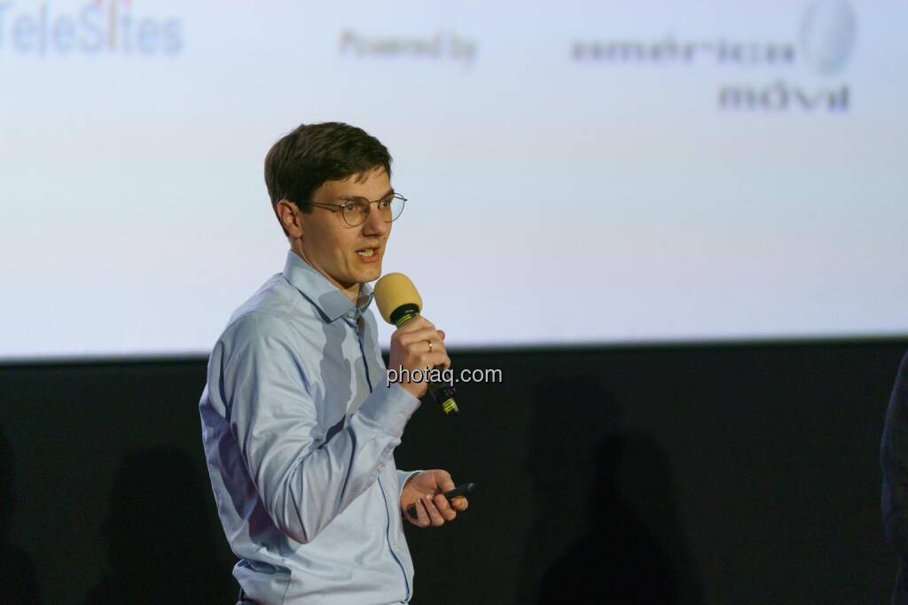 1. Aktientag von Börse Social und Börse Express im Cineplexx Kino, Präsentation EuroTeleSites, Moritz Palmi (IR) (14.05.2025) 