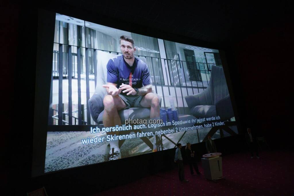 1. Aktientag von Börse Social und Börse Express im Cineplexx Kino, Marcel Hirscher setzt auf Biogena (14.05.2025) 