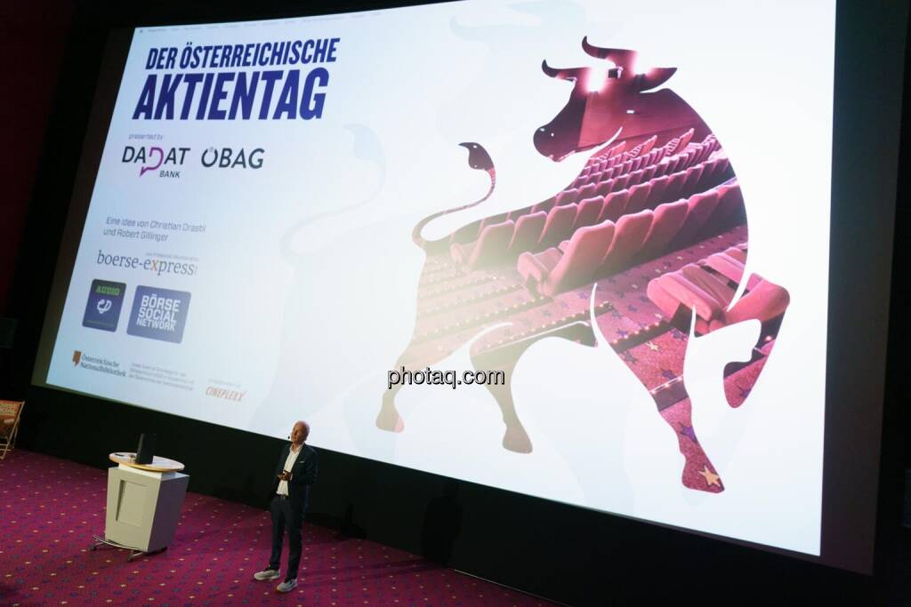 1. Aktientag von Börse Social und Börse Express im Cineplexx Kino, Christian Drastil (Börse Social, kapitalmarkt-stimme.at) (14.05.2025) 