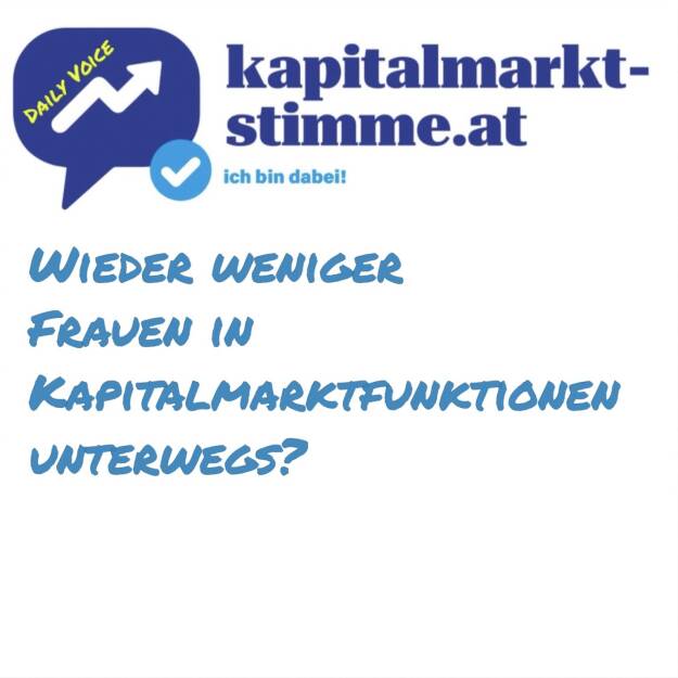 kapitalmarkt-stimme.at daily voice 148/365: In einer Phase, in der Studien und auch Brokern zufolge immer mehr Frauen ihre Finanzen selbst in die Hand nehmen, gibt es - wie man vielerseits hört - offenbar wieder weniger Frauen in Kapitalmarktfunktionen. Hören: https://audio-cd.at/page/podcast/7348
Börsepeople Otto Lucius: https://audio-cd.at/page/podcast/7328/
Börsepeople Fiona Springer: https://audio-cd.at/page/podcast/7274 (30.05.2025) 