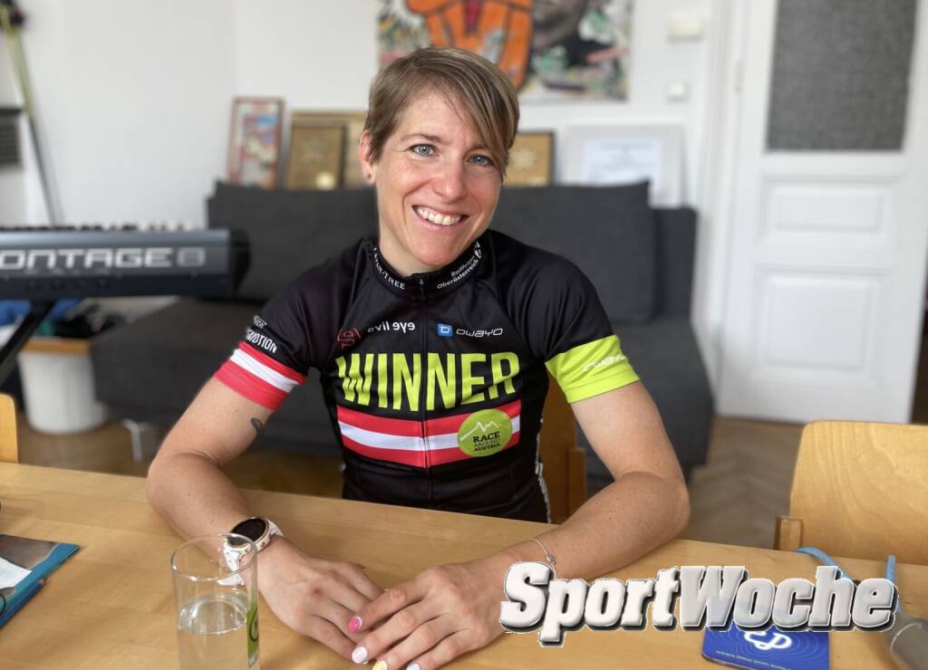 Lilian Kuster , Vizeeuropameisterin im Ultraradsport (07.06.2025) 