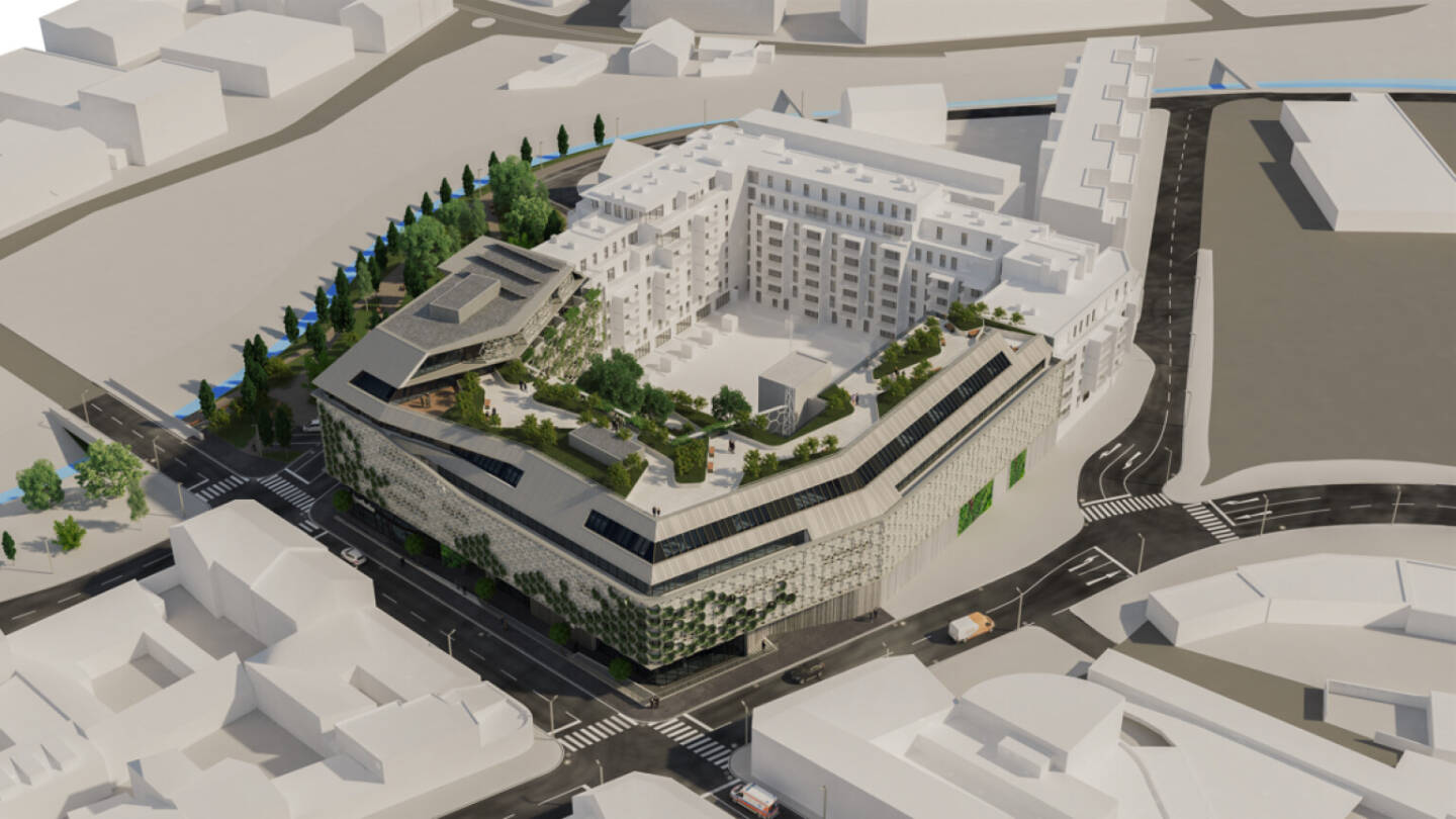 PORR errichtet größtes Gesundheitszentrum Österreichs © AW Architekten ZT GmbH