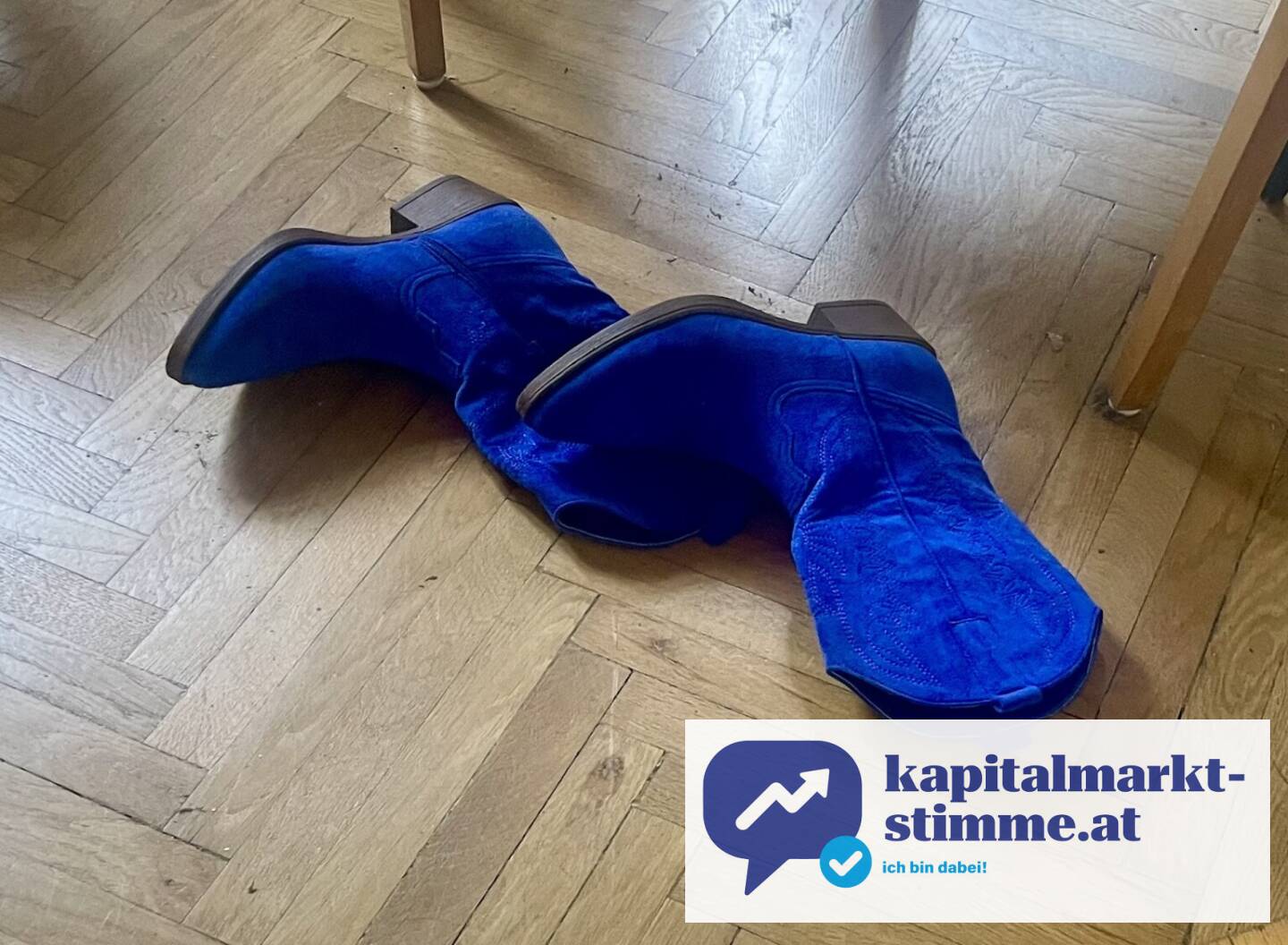Schuhe blau Blue Suede Shoes