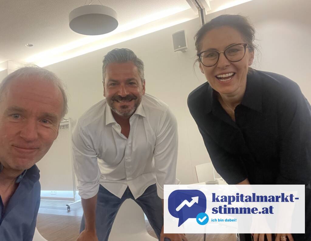 Mit Paul Zödi und Fiona Springer bei der FMA (26.06.2025) 