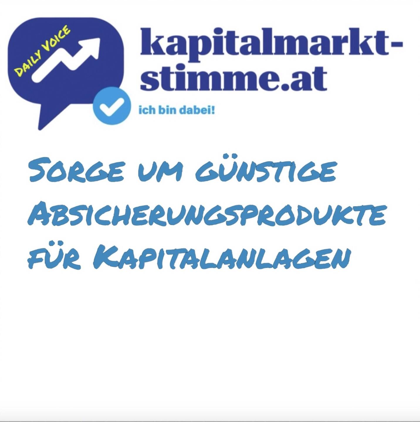 kapitalmarkt-stimme.at daily voice 177/365: Die deutsche Finanzmarktaufsicht BaFin hat ein Problem mit Turbo-Zertifikaten, weil diese nach deren Berechnungen Anlegern seit 2019 einen Verlust von 3,4 Mrd. Euro gebracht haben sollen. Ich meine: Man muss diese Produkte immer im Portfoliokontext sehen, denn gerade in Phasen steigender Notierungen kann man sich über Turbos zb extrem günstig absichern. Dies natürlich nicht in der Hoffnung, dass es wirklich runter geht. Ich sehe es so, wie wenn man sein Haus gegen Feuer versichert, dies hoffentlich auch nicht in der Hoffnung, dass es abbrennt. Also schwieriges Thema. Mehr im Podcast hören: https://audio-cd.at/page/podcast/7504 .
Mail: Anhoerung-Produktintervention@bafin.de