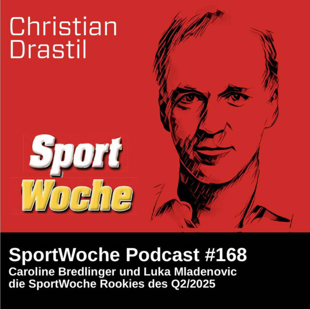 https://open.spotify.com/episode/2SMK2tcpHzzsyRkCyrpBGK
SportWoche Podcast #168: Caroline Bredlinger und Luka Mladenovic die SportWoche Rookies des Q2/2025 - <p>2025 neu im SportWoche-Podcast: Am Ende eines Quartals werden die AufsteigerInnen, die Rookies der vergangenen drei Monate, im österreichischen Sport genannt. Subjektiv, aber immerhin. Für das Q2/2025 waren das Mittelstrecken-Läuferin Caroline Bredlinger und Schwimmer Luka Mladenovic. Thx dafür auch an meine Facebook-Bubble.<br>
<br>
Q1 Nachhören: Tennisspielerin Lili Tagger und Marathonläufer Aaron Gruen<br>
<a href=https://open.spotify.com/episode/6aHWEcgMuNQD8eBnAm3kXB target=_blank>https://open.spotify.com/episode/6aHWEcgMuNQD8eBnAm3kXB</a> <br>
<br>
Die SportWoche Podcasts sind presented by Instahelp: Psychologische Beratung online, ohne Wartezeit, vertraulich & anonym. Nimm dir Zeit für dich unter <a href=https://instahelp.me/de/ target=_blank>https://instahelp.me/de/</a> .<br>
<br>
Die SportWoche Podcasts sind presented by Instahelp: Psychologische Beratung online, ohne Wartezeit, vertraulich & anonym. Nimm dir Zeit für dich unter <a href=https://instahelp.me/de/ target=_blank>https://instahelp.me/de/</a> .<br>
<br>
About: Die Marke, Patent, Rechte und das Archiv der SportWoche wurd en 2017 von Christian Drastil Comm. erworben, Mehr unter <a href=http://www.sportgeschichte.at target=_blank>http://www.sportgeschichte.at</a> . Der neue SportWoche Podcast ist eingebettet in „ Wiener Börse, Sport, Musik (und mehr)“ auf <a href=http://www.christian-drastil.com/podcast target=_blank>http://www.christian-drastil.com/podcast</a> und erscheint, wie es in Name SportWoche auch drinsteckt, wöchentlich. Bewertungen bei Spotify oder Apple machen mir Freude: <a href=http://www.audio-cd.at/spotify target=_blank>http://www.audio-cd.at/spotify</a> , <a href=http://www.audio-cd.at/apple target=_blank>http://www.audio-cd.at/apple</a> .<br>
<br>
Unter <a href=http://www.sportgeschichte.at/sportwochepodcast target=_blank>http://www.sportgeschichte.at/sportwochepodcast</a> sieht man alle Folgen, auch nach Hörer:innen-Anzahl gerankt.</p> (05.07.2025) 