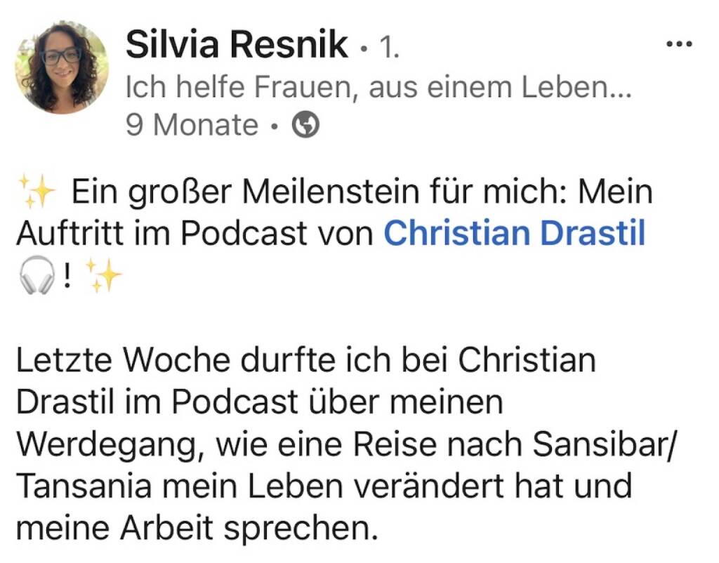 bezogen auf https://audio-cd.at/page/podcast/6295 Silvia Resnik (11.07.2025) 