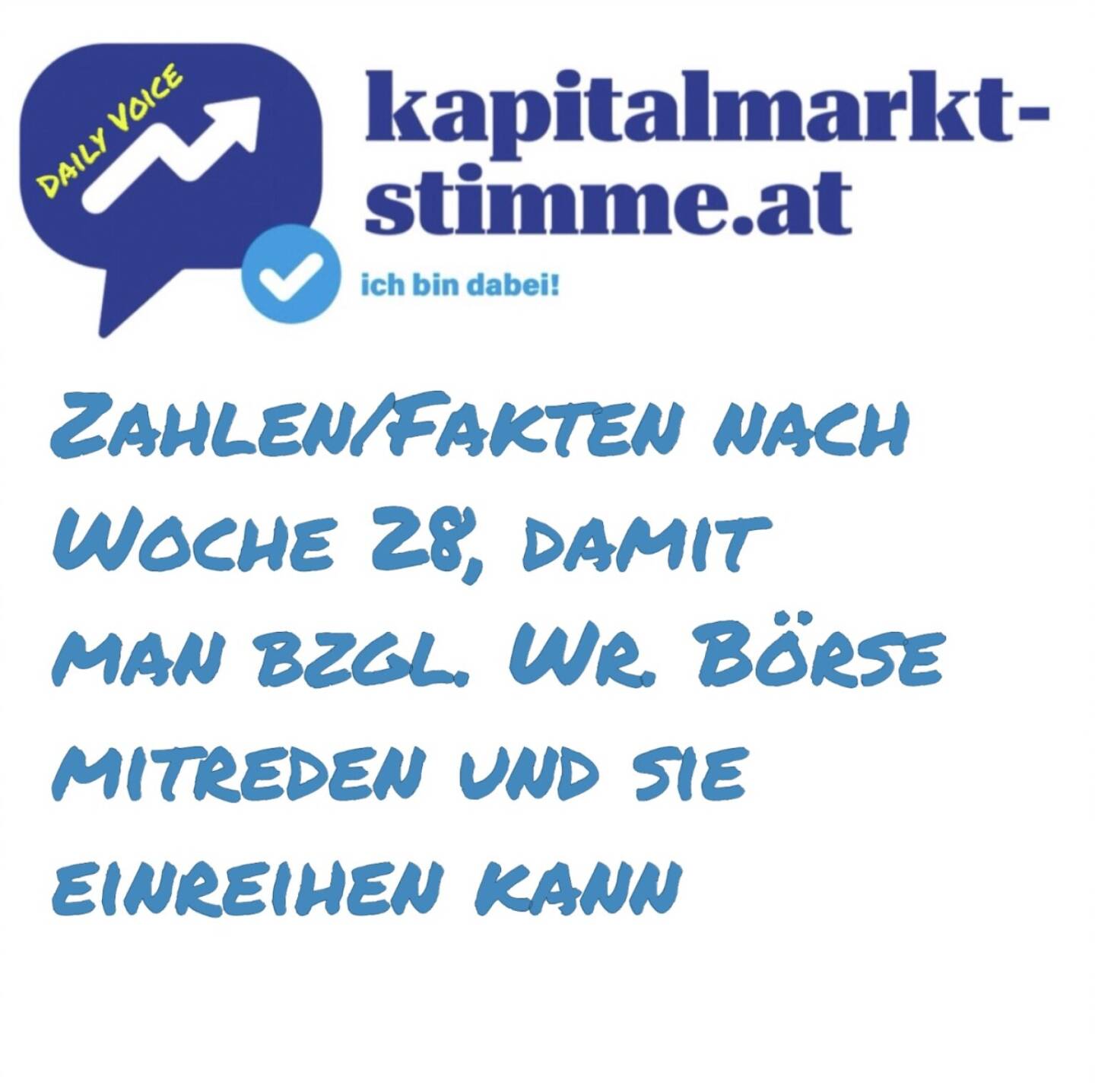 Episode 194/365 der kapitalmarkt-stimme.at daily voice auf audio-cd.at. Heute wieder der Sonntag-Fixpunkt: Das Update mit Zahlen und Fakten, damit man an der Wiener Börse mitreden und sie einreihen kann. Ich mache das bewusst wöchentlich. Wer ist mit jeweiligem Stichtag im ATX vertreten (einmal, dann bei Änderungen)? Wieviel Marktkapitalisierung gibt es gesamt, wer sind die wichtigsten Player? Wer hat 2025, wer im Langfristvergleich die beste Performance? Wer die höchsten Umsätze? Wie vergleicht sich das mit dem DAX? Reinhören. Highlights der Woche: Neuer Rekord im ATX TR, Wochengewinner Palfinger macht ytd die 100 Prozent voll, in der 25-Jahres-Sicht die 500 Prozent und ist year-to-date in die Umsatz-Top-20 vorgestossen. Hören: https://audio-cd.at/page/podcast/7576