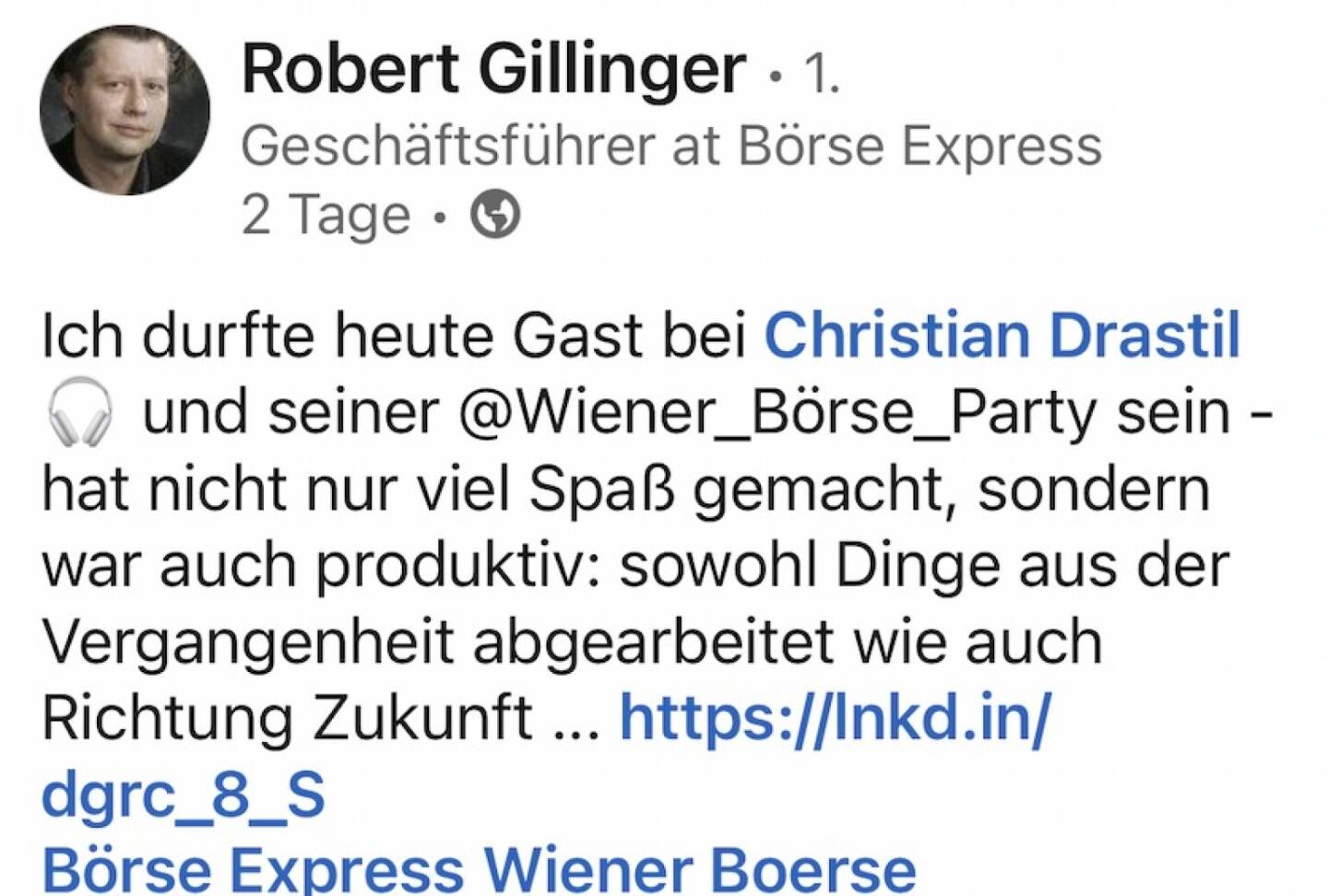 bezogen auf https://audio-cd.at/page/podcast/7582 Wiener Börse Party mit Robert Gillinger
