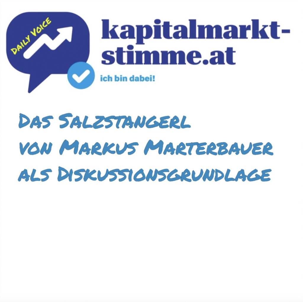 Episode 199/365 der kapitalmarkt-stimme.at daily voice auf audio-cd.at. Im Börsianer Magazin lieferten sich ja Finanzminister Markus Marterbauer und Börse-Chef Christoph Boschan einen Schlagabtausch, lt. Chefredakteurin Ingrid Krawarik prallten Welten aufeineinander. Thematisiert hat Marterbauer u.a. sein Salzstangerl und da setze ich an. Hören. https://audio-cd.at/page/podcast/7607
Link Börsianer: https://www.boersianer.at/artikel/boersianer-cover-markus-marterbauer-und-christoph-boschan-im-schlagabtausch (19.07.2025) 
