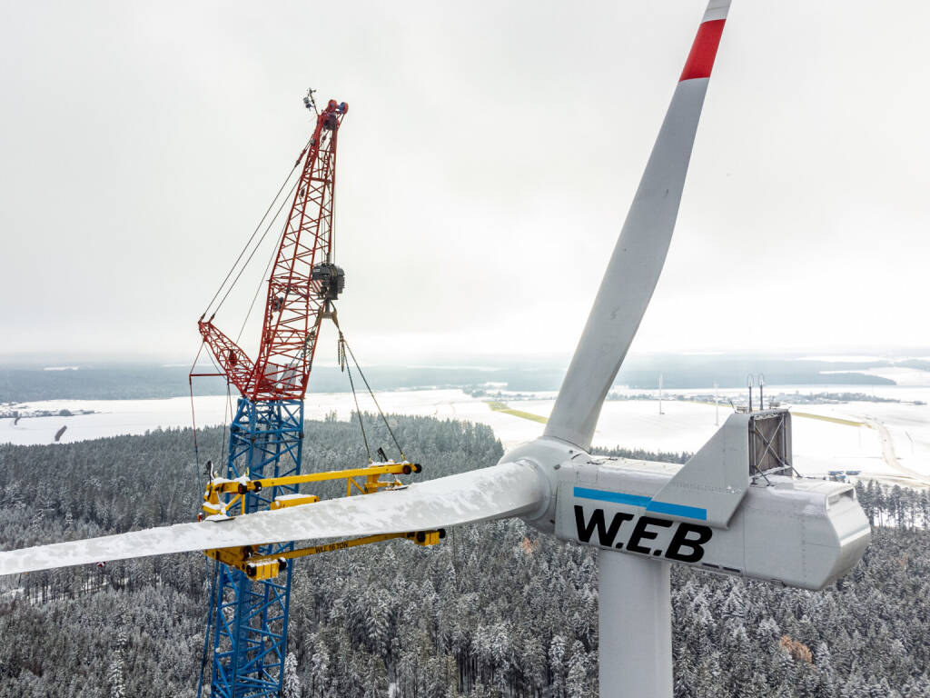 WEB Windenergie AG, Montage, Foto: Benji Wald, © Aussendung (29.07.2025) 