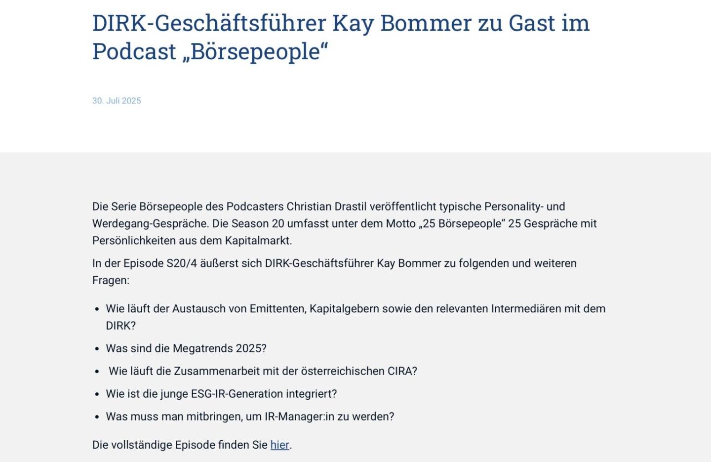 bezogen auf https://www.audio-cd.at/page/podcast/7659/ Kay Bommer