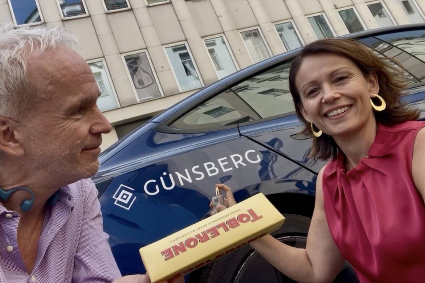 Mit Beatrix Schlaffer-Günsberg und Toblerone als Duft und Schokolade