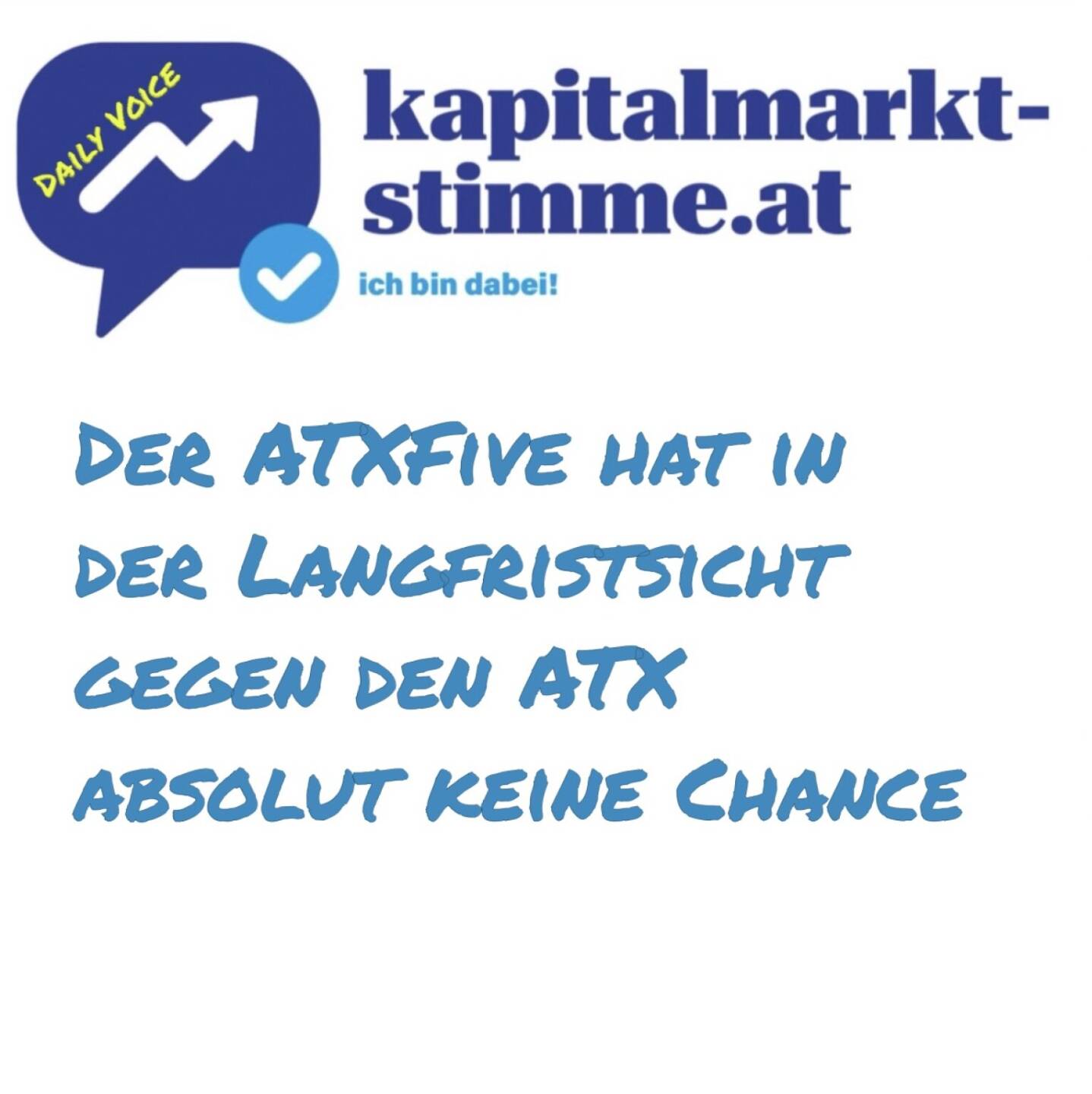 Episode 232/365 der kapitalmarkt-stimme.at daily voice auf audio-cd.at. Der ATXFive notiert deutlich unter dem ATX Zwei Gründe: Weil er später gestartet ist und zudem ein markanter Underperformer ist.  https://audio-cd.at/page/podcast/7745