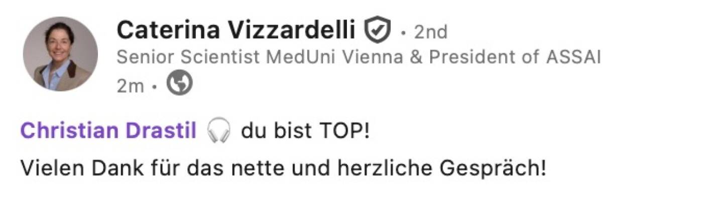 Bezogen auf https://audio-cd.at/page/podcast/7746 Caterina Vizzardelli