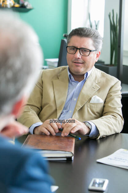 Karl-Heinz Strauss (Porr AG), © finanzmarktfoto.at/Martina Draper (12.09.2013) 