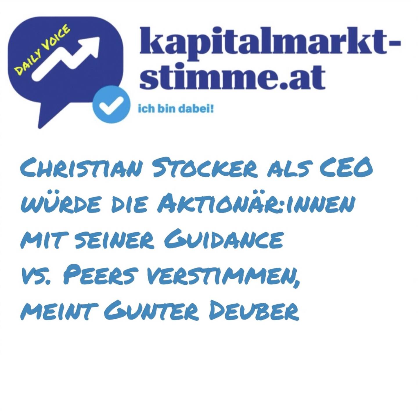 Episode 239/365 der kapitalmarkt-stimme.at daily voice auf audio-cd.at. Gunter Deuber, Head of Raiffeisen Research, hat für selektiv.at Zartes Wachstum als Armutszeugnis für Österreich geschrieben. Nachsatz für unsere daily voice: Mit dem unterambitionierten Ziel von 1 % Wirtschaftswachstum vs. Peers in 2026 würde Christian Stocker als CEO von einem Unternehmen keinen Aktionär und/oder Neuinvestor glücklich machen. Call to Action: Wir müssen uns ehrlicher dem Vergleich mit unseren Peer Group Ländern stellen. Hören: https://audio-cd.at/page/podcast/7772
https://www.selektiv.at/kommentare/zartes-wachstum-als-armutszeugnis-fuer-oesterreich/
- Deuber & Drastil Research Rendezvous: https://audio-cd.at/search/rendezvous
- https://www.raiffeisenresearch.com/
- https://www.linkedin.com/showcase/raiffeisen-research/
- 