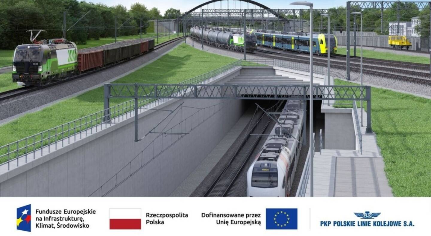 STRABAG Sp. z o.o. hat einen Vertrag mit der polnischen Staatsbahn PKP über die Planung und Ausführung umfangreicher Bauarbeiten am Bahnhof Maksymilianowo unterzeichnet. Fotoquelle: Strabag