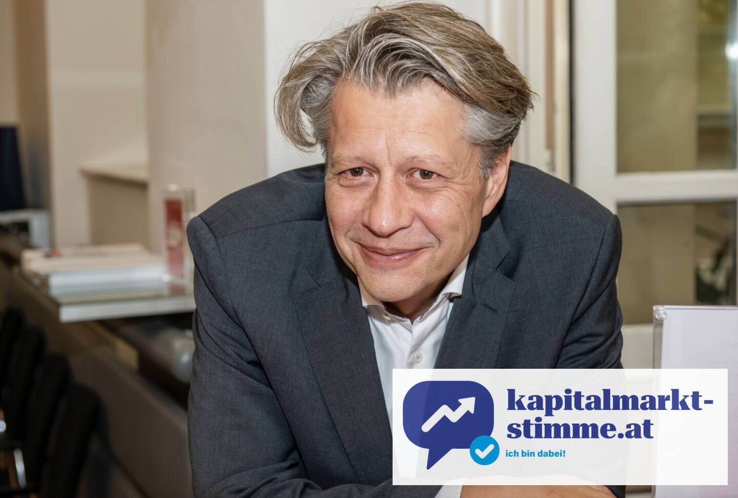 Robert Gillinger (Börse Express) als 50:50 Partner bei unserem Projekt kapitalmarkt-stimme.at