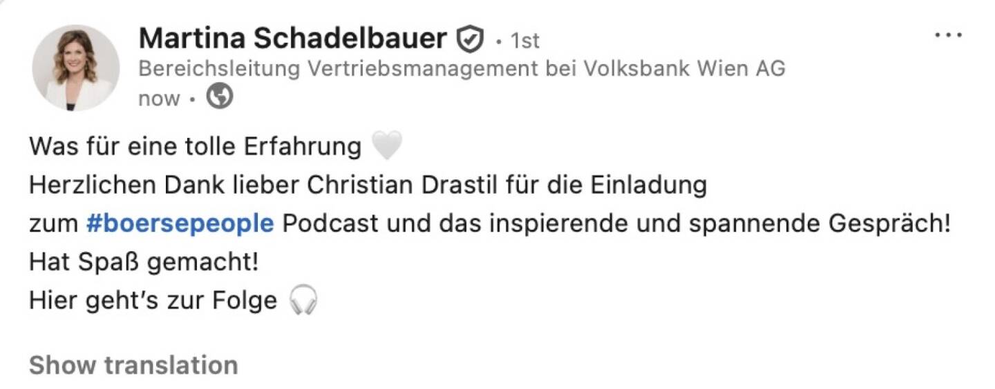 bezogen auf https://audio-cd.at/page/podcast/7909/ Martina Schadelbauer