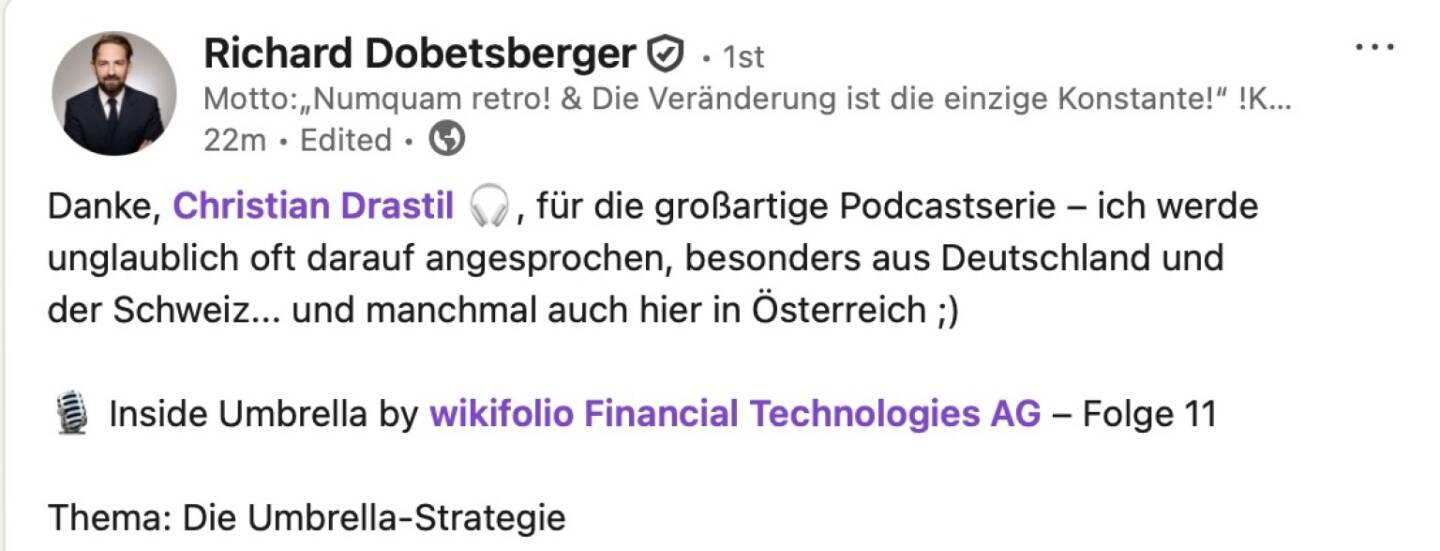 bezogen auf https://audio-cd.at/page/podcast/8049/ Richard Dobetsberger