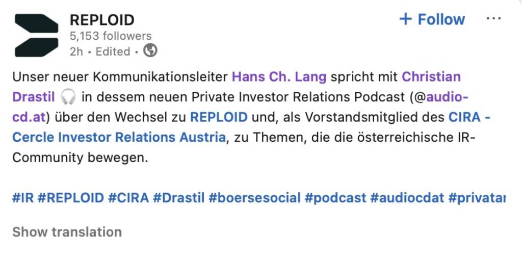 bezogen auf https://www.audio-cd.at/pir Hans Lang (15.11.2025) 