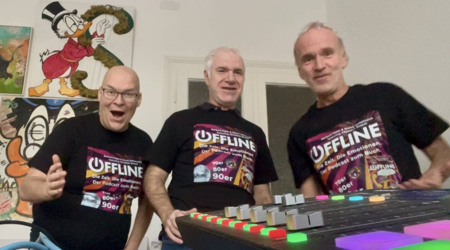 Marco Seltenreich , Norbert Peter , Christian Drastil für http://www.audio-cd.at/offline-der-podcast