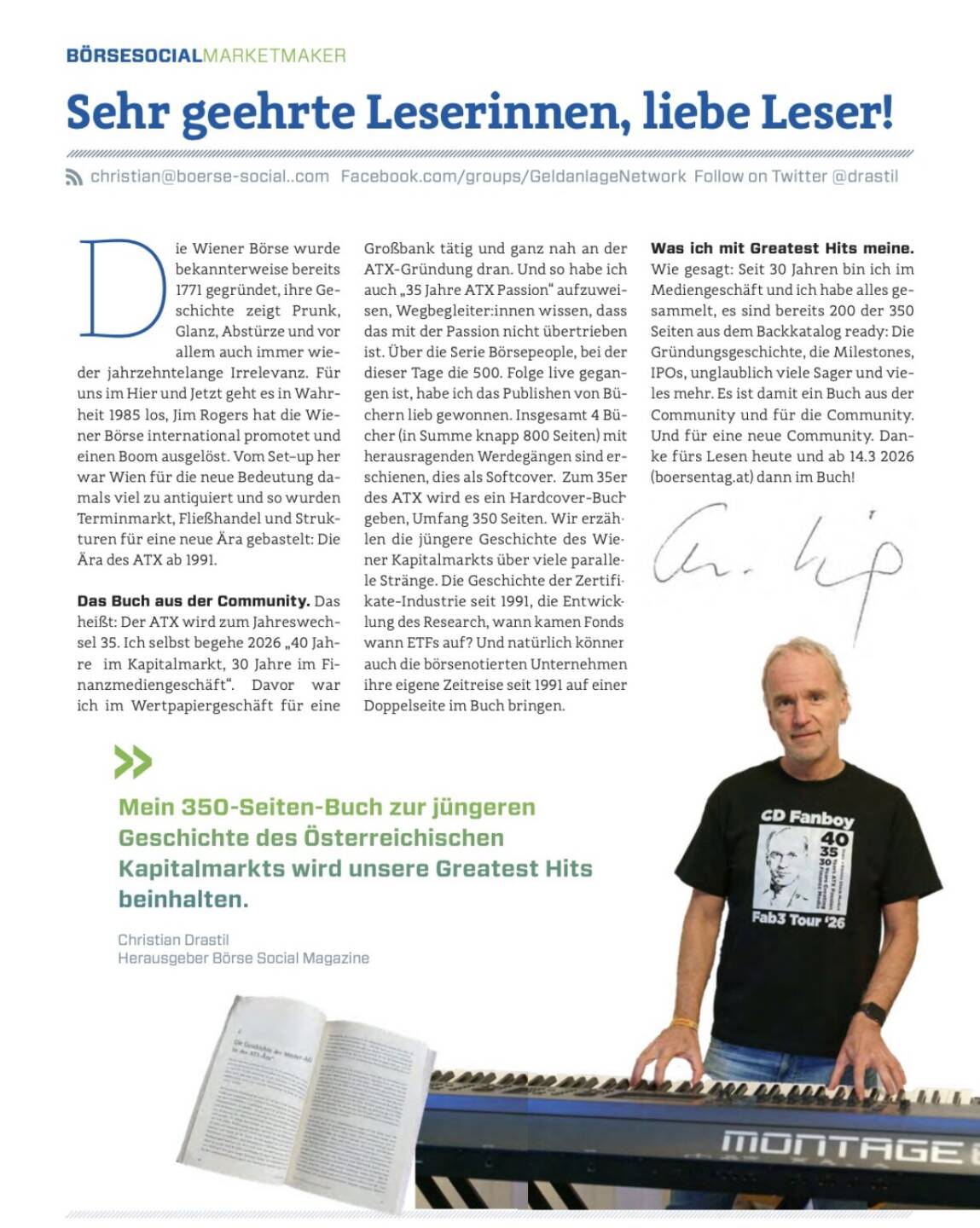 Aus dem aktuellen Börse Social Magazine http://www.audio-cd.at/magazine zum Buch.