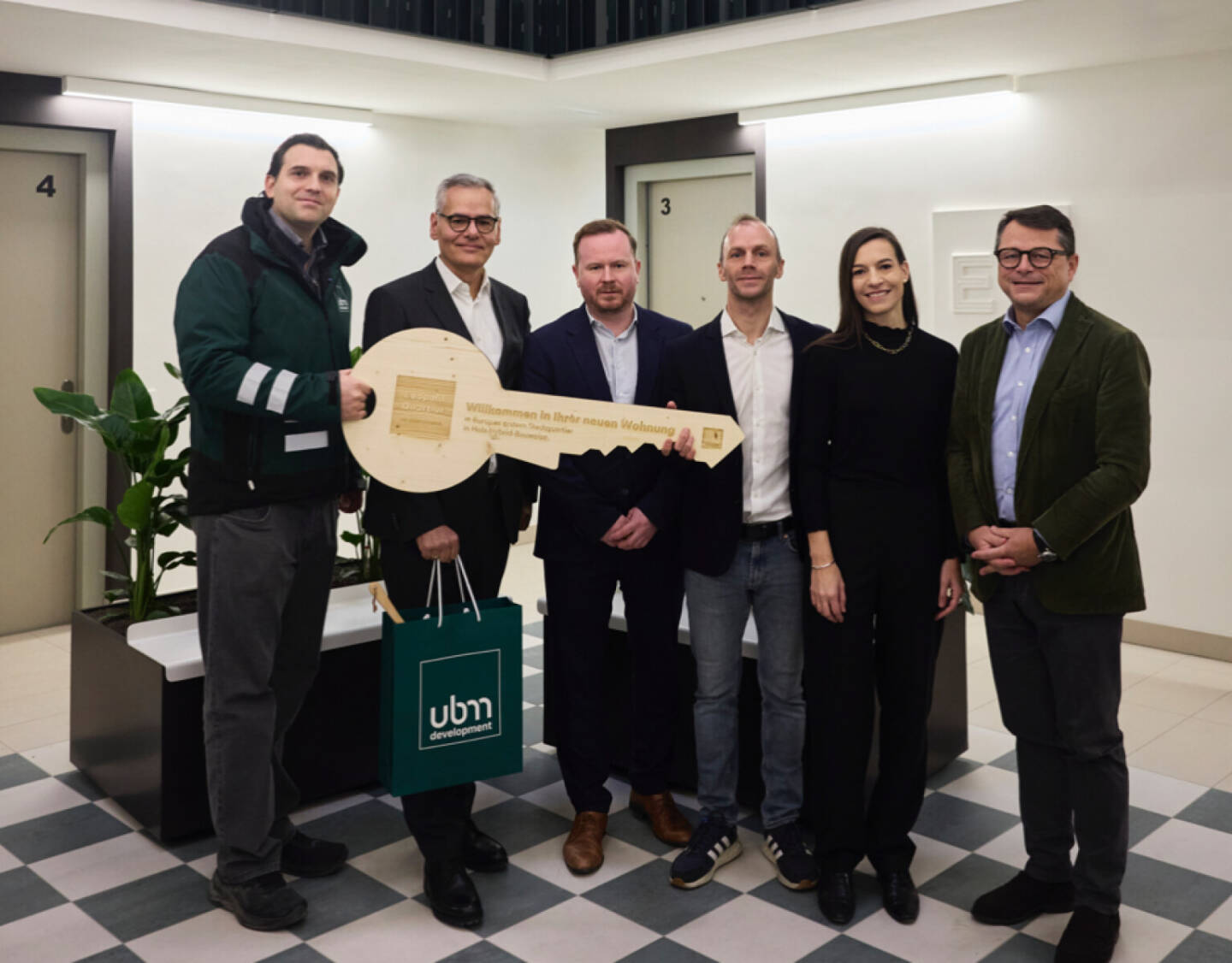 UBM übergibt Wohnung im Leopoldquartier, Copyright Sophie Kirchner