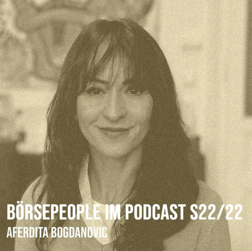 https://open.spotify.com/episode/1CPd9Jo5VSPpDWr3EJ5Cu1
Börsepeople im Podcast S22/22: Aferdita Bogdanovic - <p>Aferdita Bogdanovic ist Business Developerin und Corporate Fitness Trainerin. Wir starten mit einer Abschlussarbeit als Betriebswirtin über das Glückspiel & Sportwetten bis hin zu Maria Theresia, sprechen über Branchenradar, die Immobilienbranche incl. conwert und Wiener Privatbank und gehen dann natürlich zum Hauptthema: Aferdita unterstützt Arbeitgeber dabei, Corporate-Fitness-Programme direkt ins Büro zu bringen und ihren Mitarbeitern zu helfen, persönliche Gesundheits- und Wohlfühlziele zu erreichen. Da haben wir die Strabag als Beispiel. Und als Beispiel für Geistesinterpretationen haben wir Toni Faber. Dazu kommen noch Radiologie,  Urbanek Law, Boxen bei und mit Simba Sports sowie Neujahrsvorsätze im Sport generell.<br>
<br>
<a href=https://aferdita.at/ target=_blank>https://aferdita.at/</a><br>
<a href=https://geistesinterpretationen.com/ target=_blank>https://geistesinterpretationen.com/</a><br>
Podcast: <a href=https://open.spotify.com/show/1ok3YAADyjplxxOZ1COwYB target=_blank>https://open.spotify.com/show/1ok3YAADyjplxxOZ1COwYB</a><br>
Siehe auch Opening Bell unter <a href=https://photaq.com/page/index/4184 target=_blank>https://photaq.com/page/index/4184</a> <br>
<br>
Hans(wo)men Group Fresh Global Disruptive Einspieler: Aus „Hansi currently not investing“ wird jetzt offiziell<br>
 „Hans(wo)men Group Seeking Exceptional Startups and Profitable Investment Cases  pitch@hansmengroup.com <br>
<br>
About: Die Serie Börsepeople des Podcasters Christian Drastil, der im Q4/24 in Frankfurt als Finfluencer & Finanznetworker #1 Austria ausgezeichnet wurde, findet im Rahmen von <a href=http://www.audio-cd.at target=_blank>http://www.audio-cd.at</a> und dem Podcast Audio-CD.at Indie Podcasts statt. Es handelt sich dabei um typische Personality- und Werdegang-Gespräche. Die Season 22 umfasst unter dem Motto „25 Börsepeople“ 25 Talks. Presenter der Season 22 ist die Hans(wo)men Group <a href=https://www.hanswomengroup.com target=_blank>https://www.hanswomengroup.com.</a> Welcher der meistgehörte Börsepeople Podcast ist, sieht man unter <a href=http://www.audio-cd.at/people target=_blank>http://www.audio-cd.at/people.</a> Der Zwischenstand des laufenden Rankings ist tagesaktuell um 12 Uhr aktualisiert.<br>
<br>
Bewertungen bei Apple (oder auch Spotify) machen mir Freude: <a href=http://www.audio-cd.at/spotify target=_blank>http://www.audio-cd.at/spotify</a> , <a href=http://www.audio-cd.at/apple target=_blank>http://www.audio-cd.at/apple</a> .<br>
</p> (05.01.2026) 