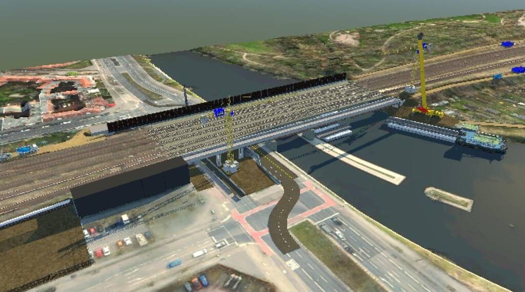 Auftrag für Porr: Die Siemensbahn, ein historisches Wahrzeichen der Berliner Verkehrsinfrastruktur, wird nach über 40 Jahren Stillstand reaktiviert. Die Arbeiten an denkmalgeschützten Bestandsbauwerken und entlang bestehender Gleisanlagen erfordern exakte Logistik und Koordination © DB InfraGO AG, &copy; Aussendung (14.01.2026) 