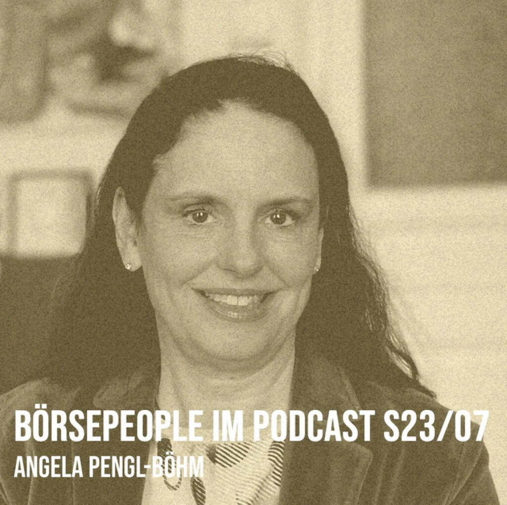 https://open.spotify.com/episode/2veBlKYwkPR8oYXdT0KZww
Börsepeople im Podcast S23/07: Angela Pengl-Böhm - <p>Angela Pengl-Böhm ist Trainerin, Coach und Sparring-Partnerin für Führungskräfte. Wir sprechen über einen Start im ORF mit starken Facetten in der Wirtschaftsberichterstattung, über das Magazin Schilling mit Angela, Gerlinde Maschler und Walter Sonnleitner, damit über eine Zeit, in der auch noch positive Berichte gesendet wurden und letztendlich IPOs wie VAE, VA Stahl oder Wolford stattfanden. Letzteres war dann irgendwie Auslöser für den Wechsel zu Palmers 1995, Angela leitete die Unternehmenskommunikation und in dieser Zeit lernten wir uns auch kennen, Stichwort WirtschaftsBlatt. Wolford galt damals als Lady-Aktie, Palmers war immer wieder Börseaspirant für die Medien. Wir sprechen über Plakate, die Kunstwerke waren (Angela), über Gutscheine und Landmarks. 1999 machte sich Angela selbstständig und da reden wir u.a. über Hapag-Lloyd Cruises, einen Tipp an Rene Benko, über Female Empowerment & Executive Presence, Training und Sparring auf Augenhöhe für Führungskräfte, tausende Coachings sowie ihre Office-Kollegin Barbara Riedl-Wiesinger.<br>
<br>
<a href=https://kommunikations-trainerin.at target=_blank>https://kommunikations-trainerin.at</a><br>
<a href=https://www.praesentieren.at target=_blank>https://www.praesentieren.at</a><br>
<a href=http://www.sparring-partnerin.at target=_blank>http://www.sparring-partnerin.at</a><br>
Börsepeople Barbara Riedl-Wiesinger: <a href=https://audio-cd.at/page/podcast/8307/ target=_blank>https://audio-cd.at/page/podcast/8307/</a><br>
Börsepeople Gerlinde Maschler: <a href=https://audio-cd.at/page/podcast/3418/ target=_blank>https://audio-cd.at/page/podcast/3418/</a><br>
<br>
About: Die Serie Börsepeople des Podcasters Christian Drastil, der im Q4/24 in Frankfurt als Finfluencer & Finanznetworker #1 Austria ausgezeichnet wurde, findet im Rahmen von <a href=http://www.audio-cd.at target=_blank>http://www.audio-cd.at</a> und dem Podcast Audio-CD.at Indie Podcasts statt. Es handelt sich dabei um typische Personality- und Werdegang-Gespräche. Die Season 23 umfasst jahreszahlbezogen unter dem Motto „26 Börsepeople“ 26 Talks. Presenter der Season 23 ist die 3Banken Generali Investment Gesellschaft <a href=http://www.3bg.at target=_blank>http://www.3bg.at.</a> Welcher der meistgehörte Börsepeople Podcast ist, sieht man unter <a href=http://www.audio-cd.at/people target=_blank>http://www.audio-cd.at/people.</a> Der Zwischenstand des laufenden Rankings ist tagesaktuell um 12 Uhr aktualisiert.<br>
<br>
Bewertungen bei Apple (oder auch Spotify) machen mir Freude: <a href=http://www.audio-cd.at/spotify target=_blank>http://www.audio-cd.at/spotify</a> , <a href=http://www.audio-cd.at/apple target=_blank>http://www.audio-cd.at/apple</a> .<br>
<br>
</p> (28.01.2026) 