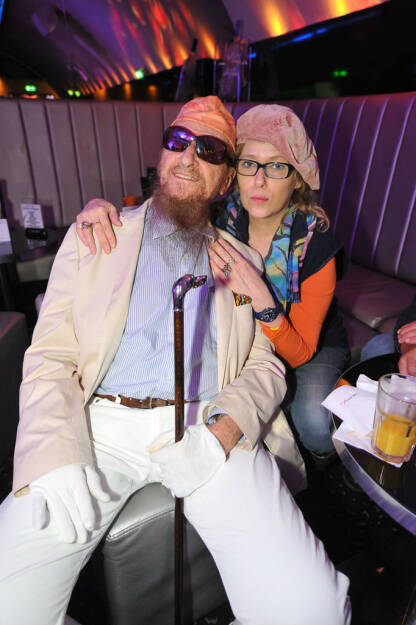 Maler Ernst Fuchs mit Gattin, © leisure.at/Philipp Hutter (14.09.2013) 