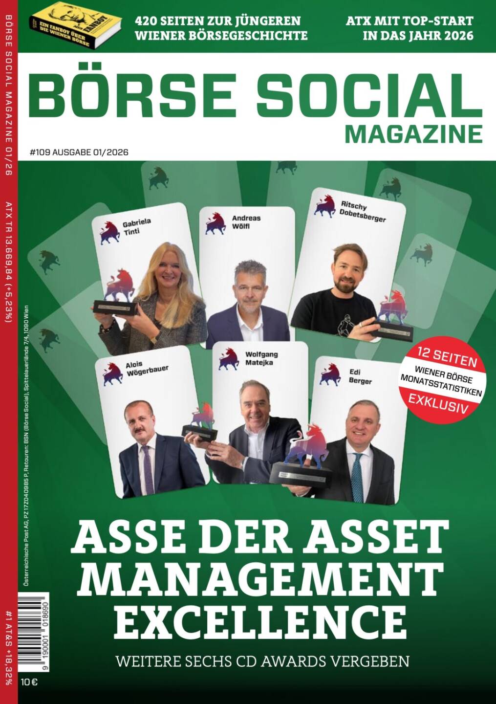 BSM #109 &ndash; Asse der Asset Management Excellence &ndash; weitere sechs CD Awards vergeben