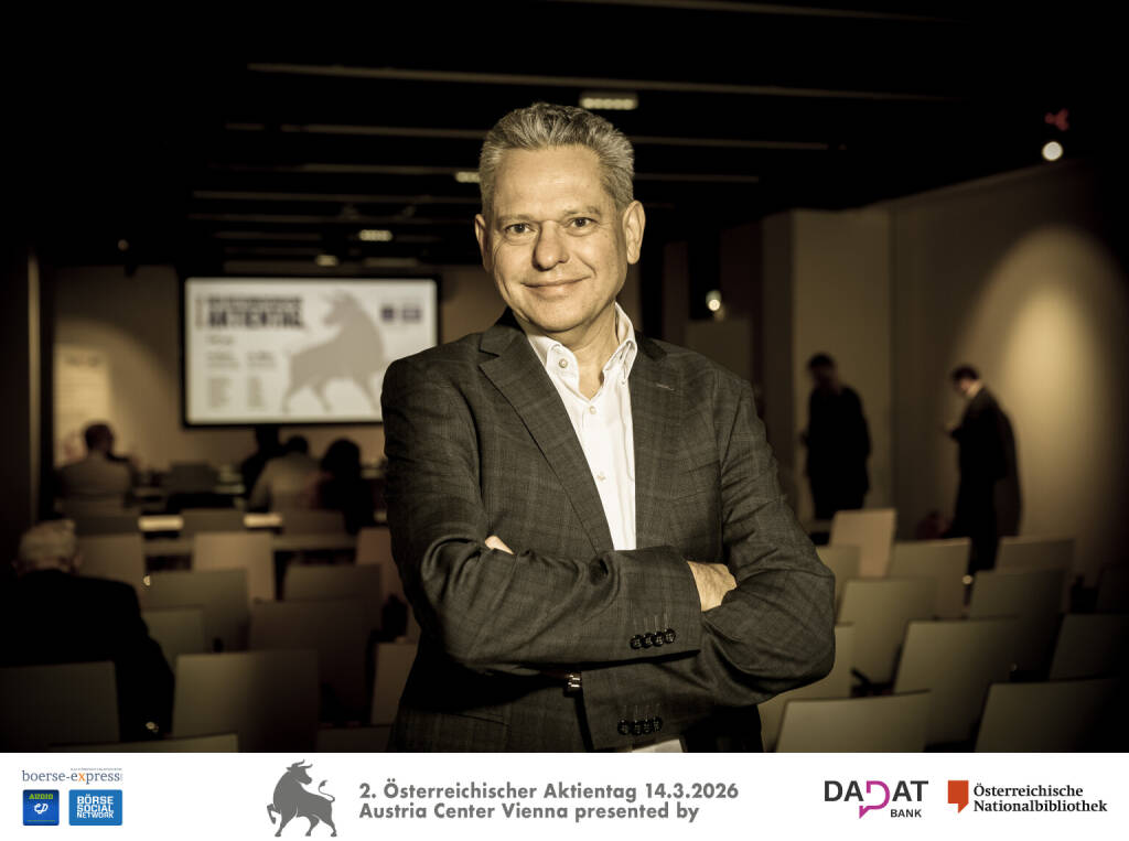 Paul Fink, CEO ADX Energy, Bild: Martina Draper für kapitalmarkt-stimme.at (16.03.2026) 